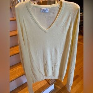 Yellow Christian Dior Sweater